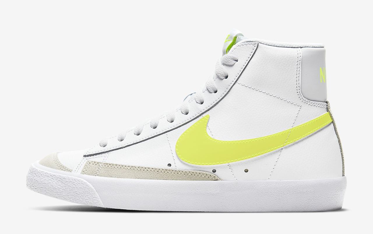 Nike Blazer Mid '77 white Lemon Venom