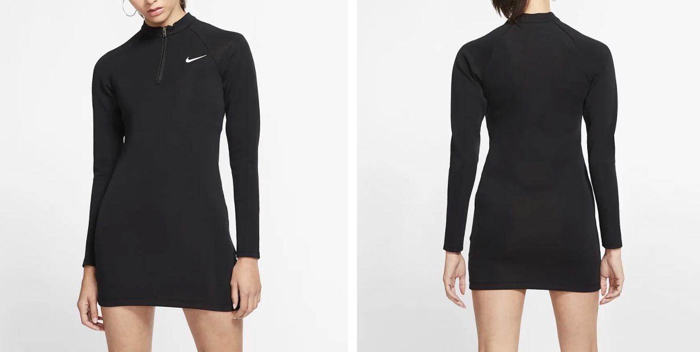 Nike Long-Sleeve Dress Black