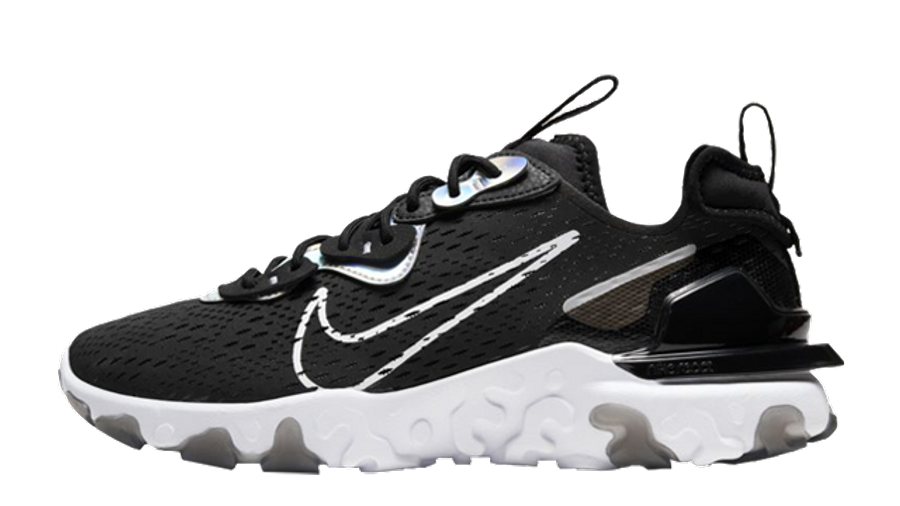 nike nsw react vision essential black women's shoe