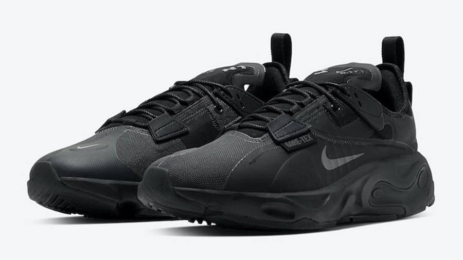 nike react gtx triple black