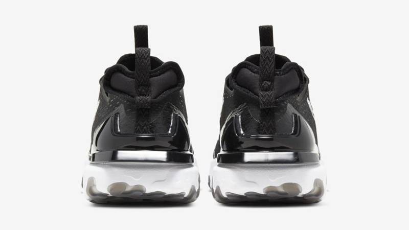 Nike React Vision Black White Back