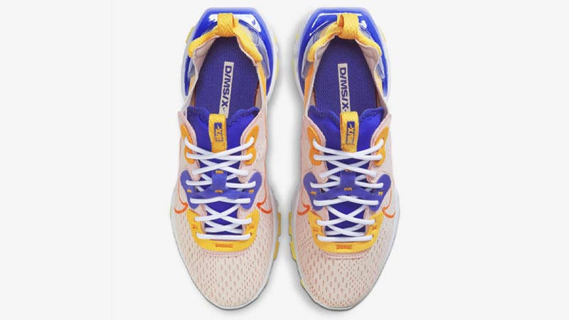 nike react washed coral