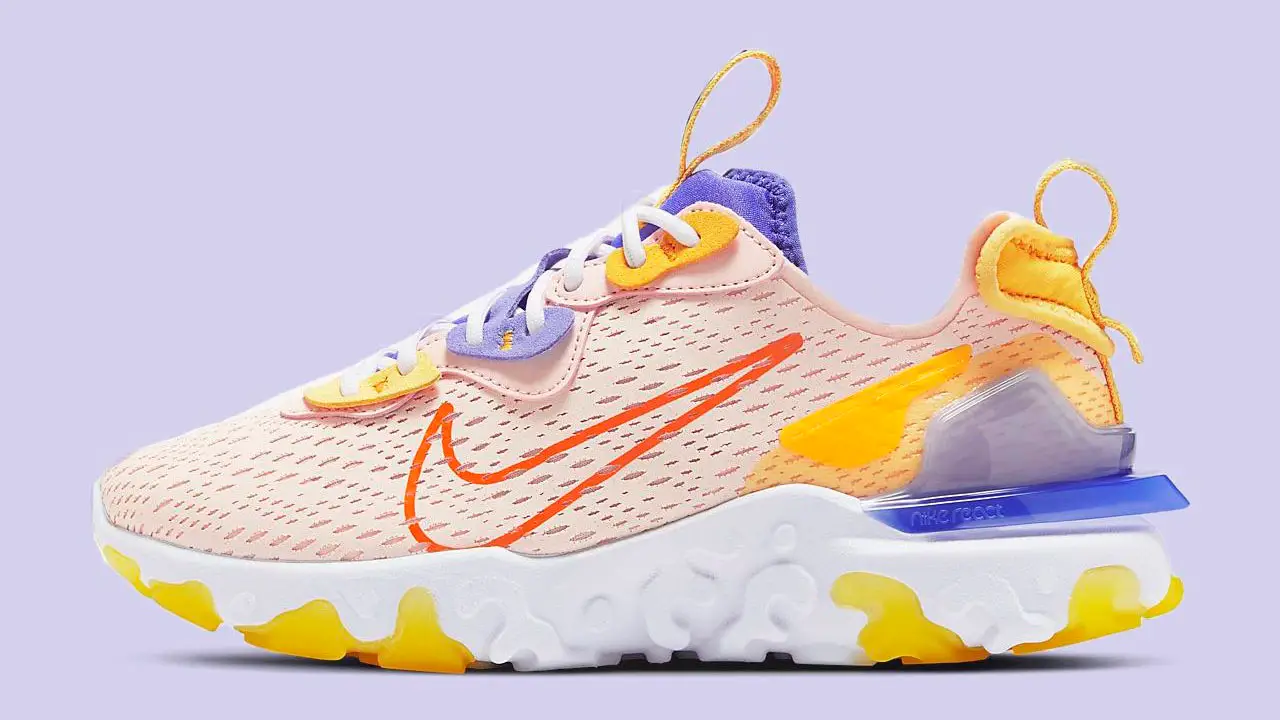 The Nike React Vision Looks Cute In 'Washed Coral' & 'Sapphire' | The ...