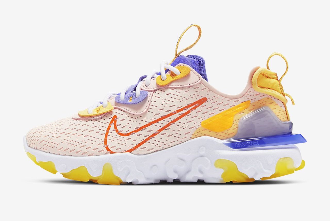 Nike React Vision Washed Coral Purple