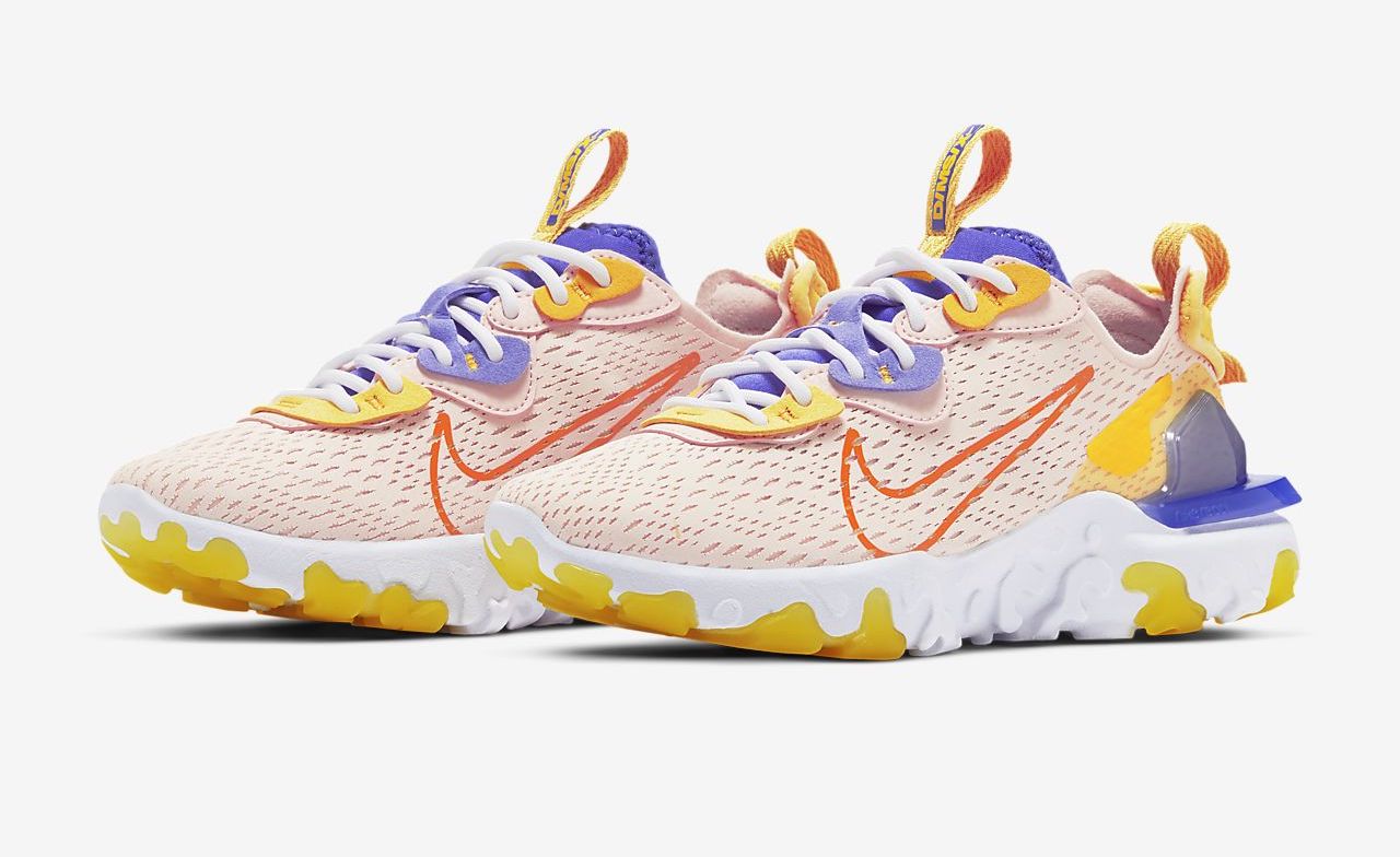 Nike React Vision Washed Coral Purple