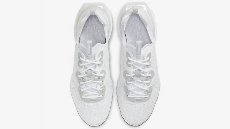 Nike React Vision White Light Smoke Grey Middle