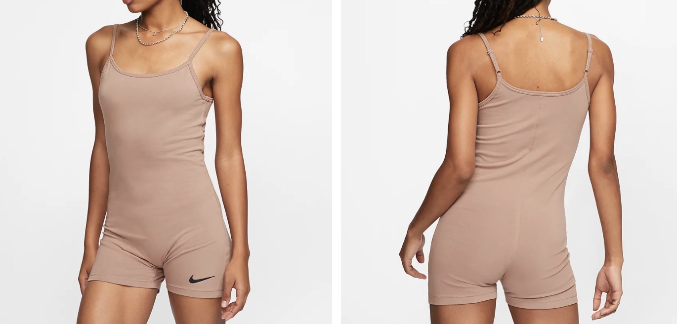 Nike Sportswear Bodysuit Beige
