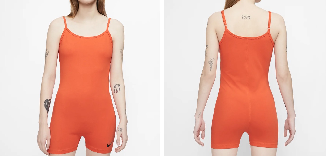 Nike Sportswear Bodysuit Orange