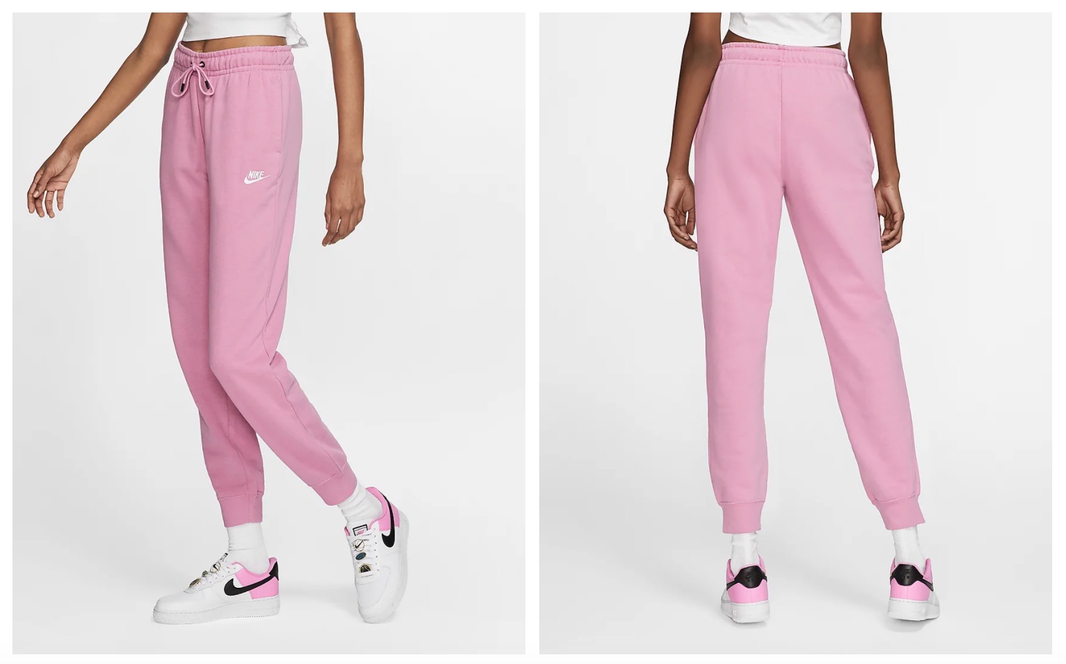 Nike Sportswear Essential Fleece Trsouers Pink