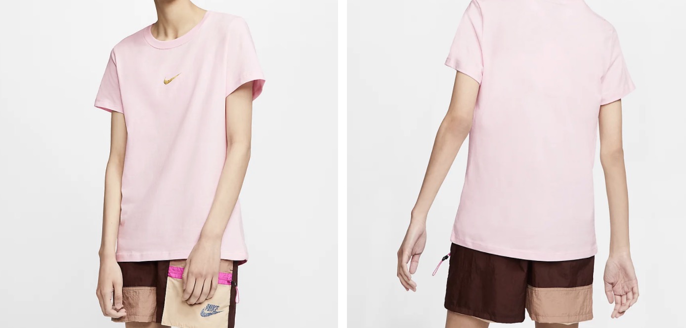 Nike Swoosh T-Shirt Pink