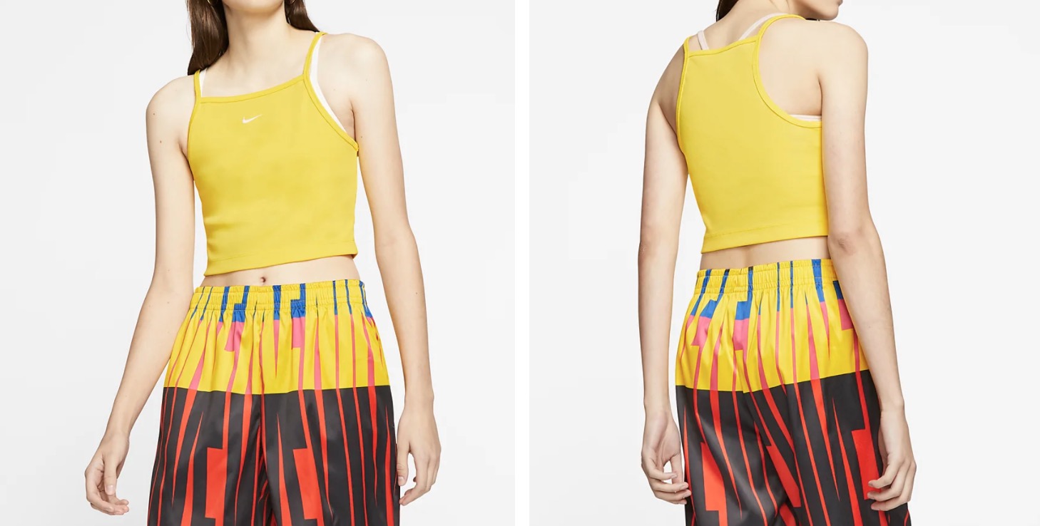 Nike sportswear tank topaz gold