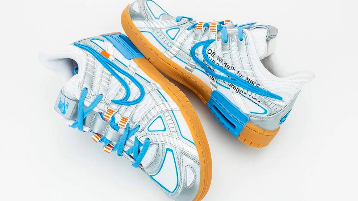 off white rubber dunk blue