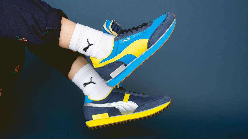 Image via The Sole Supplier The size? Exclusive PUMA Future Rider “Split Pack” is Selling Out Fast
