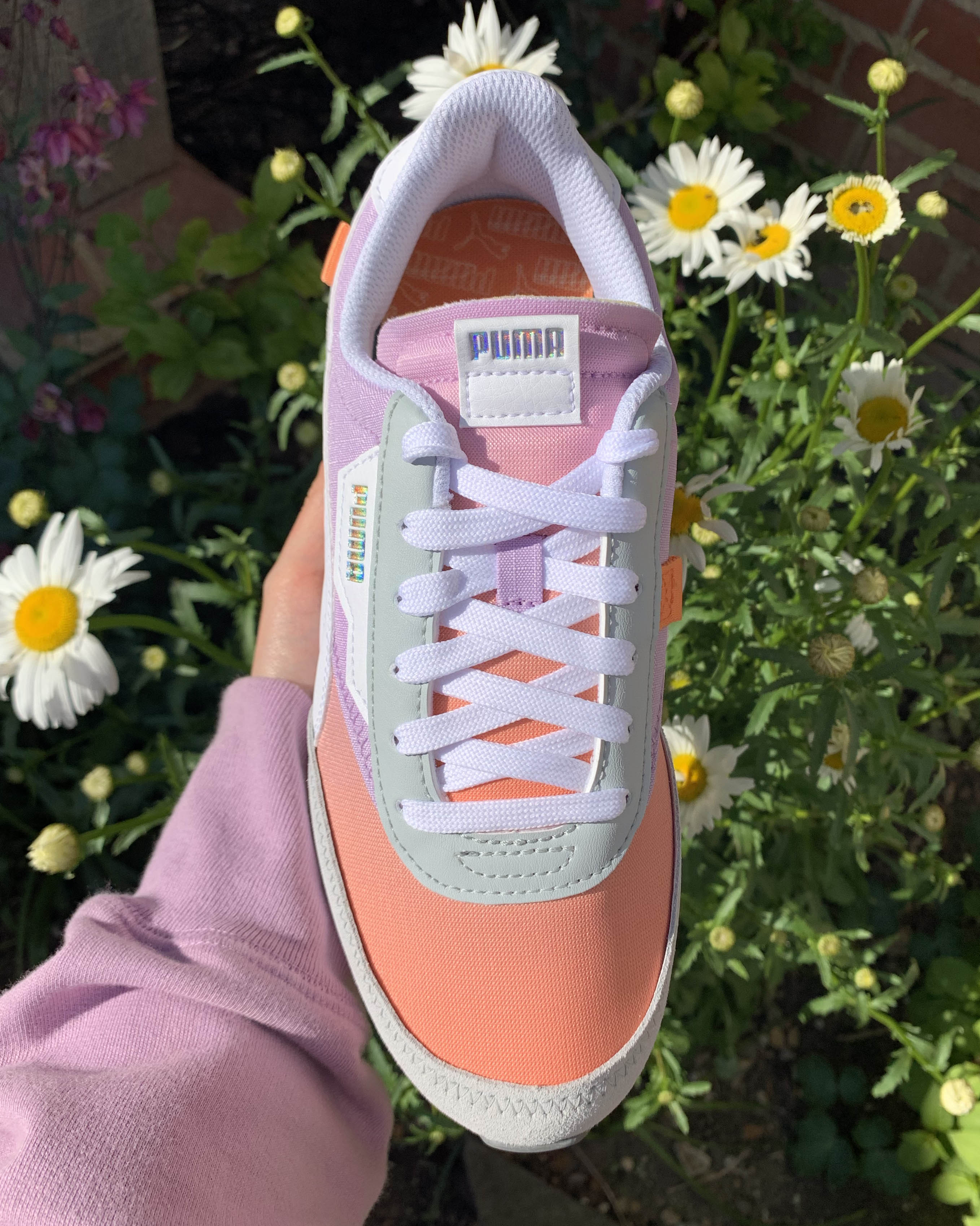 PUMA Future Rider Lilac Orange 2