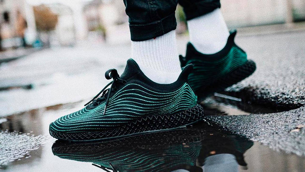 Image via hypetobs Parley x adidas Ultra Boost 4D "Black"