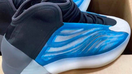 Bold Blue Accents Descend on the Yeezy QNTM Bold Blue Accents Descend on the Yeezy QNTM
