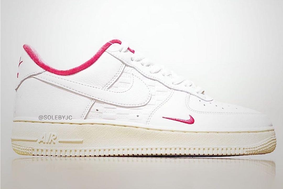KITH x Nike Air Force 1 "University Red"