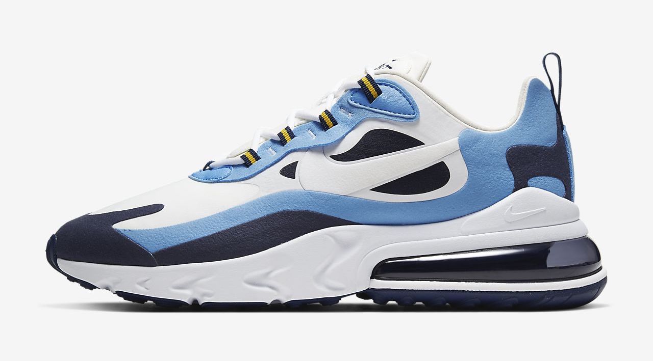 React White University Blue side