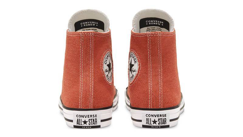 Renew Cotton x Converse Chuck Taylor All Star High Venetian Rust Back