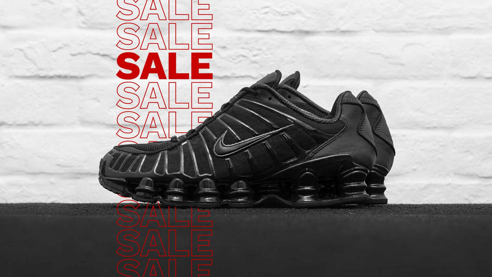 The Nike Shox TL "Triple Black" is Now Just £67 at Nike UK!