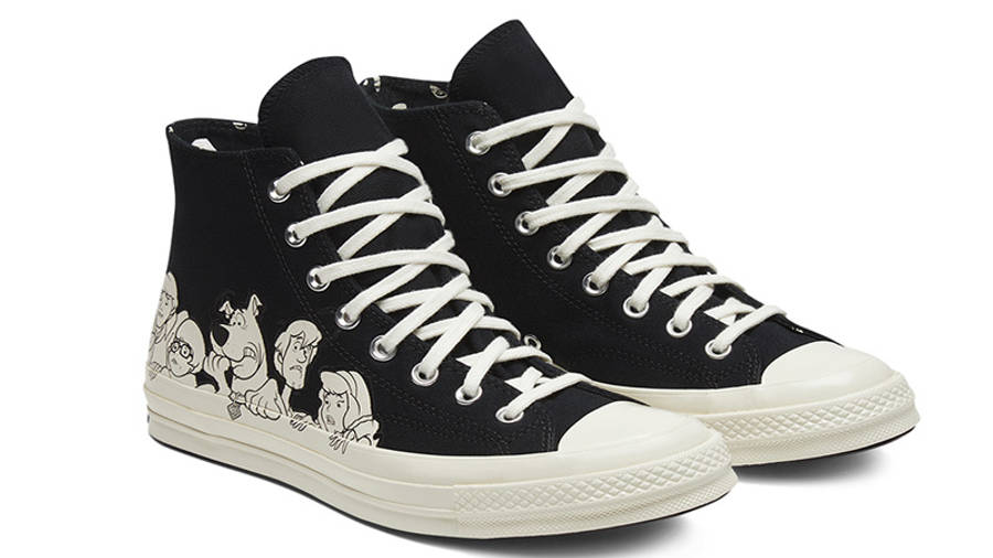 converse scooby doo black