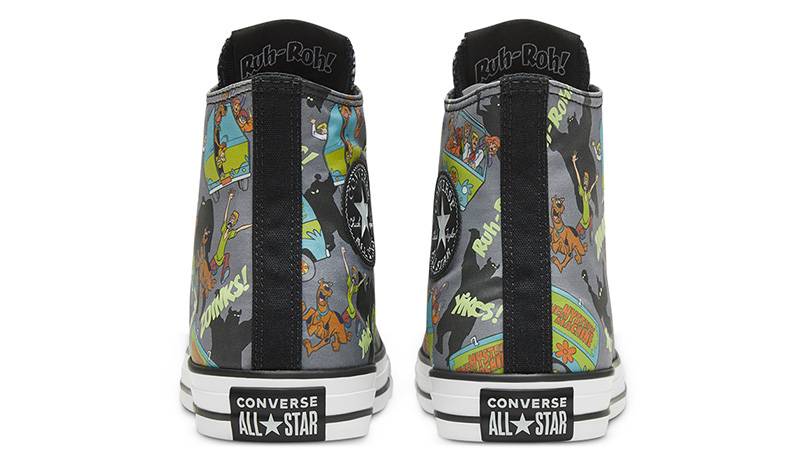 Scooby-Doo x Converse Chuck Taylor All Star High Top Black Multi 169073C back