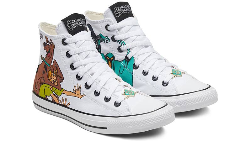 white scooby doo converse