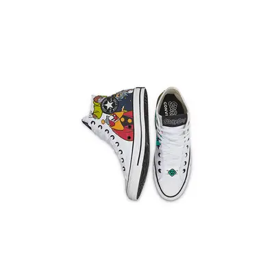 Scooby-Doo x Converse Plimsolls CONVERSE Chuck 70 Ox 168618C Pale Putty Pale Putty High Top White Multi 169076C middle