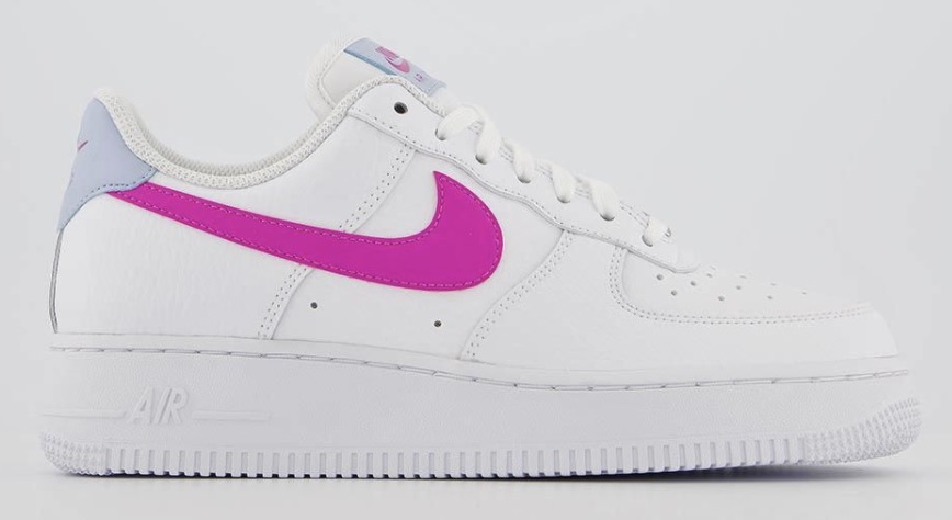 Nike Air Force 1 White Fire Pink