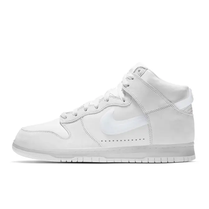 Slam Jam x Nike Dunk High White Platinum | Where To Buy | DA1639-100 ...