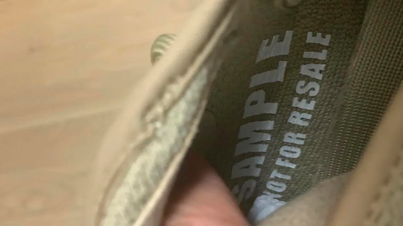 Get Up Close With the Yeezy Boost 350 V2 Turtle Dove Oxford Tan Samples The Sole Supplier