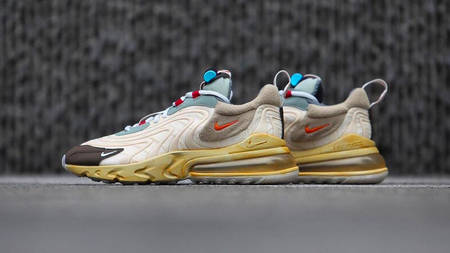 Release Reminder: Don't Miss the Travis Scott x Nike Air Max 270 React "Cactus Jack"! Release Reminder: Don't Miss the Travis Scott x Nike Air Max 270 React "Cactus Jack"!