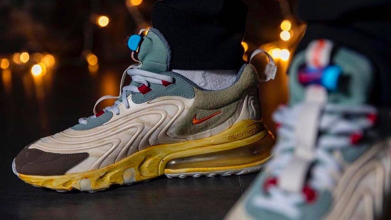 Travis Scott x Nike Air Max 270 React "Cactus Jack"