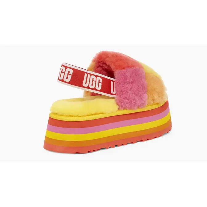 UGG Disco Checker Slide Yellow | Where To Buy | 1113490 | The Sole