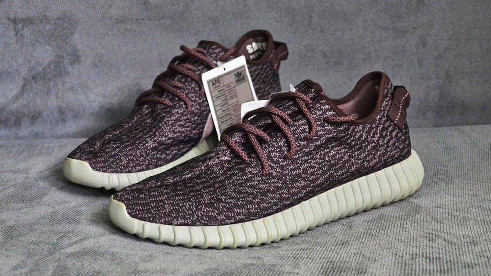 Image via davidnuern & seabass_photos Up Close With the Original Yeezy Boost 350 "Turtle Dove" & Suede Sample
