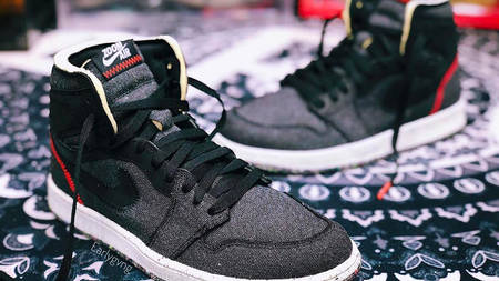 The Air Jordan 1 High Zoom "Black" is Made From Recycled Materials