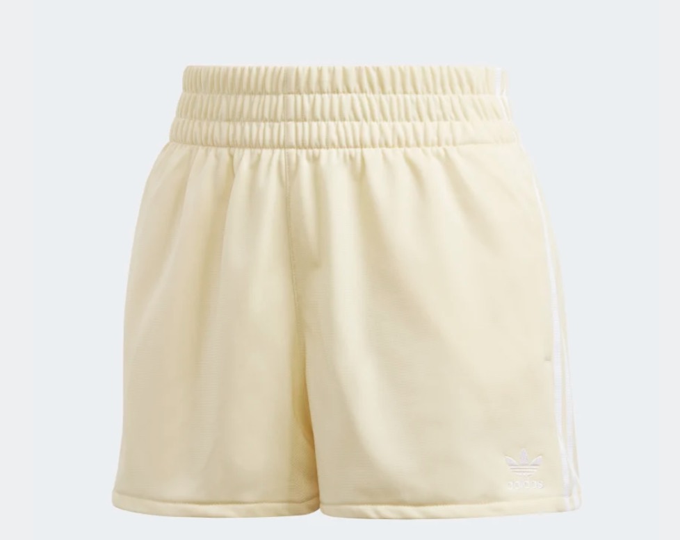 adidas 3-stripe t shorts yellow