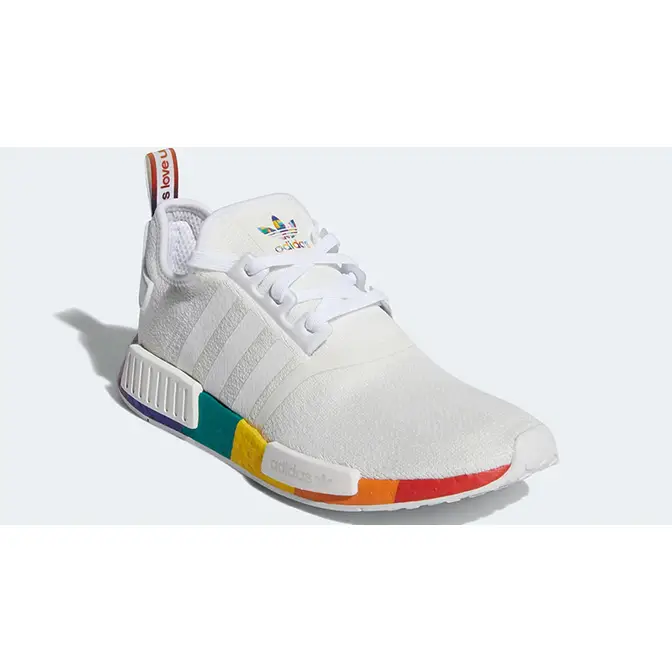 adidas NMD R1 Pride Pack White Multi Where To Buy FY9024 The Sole Supplier