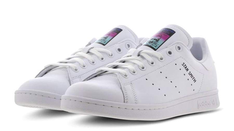 adidas stan smith white blue