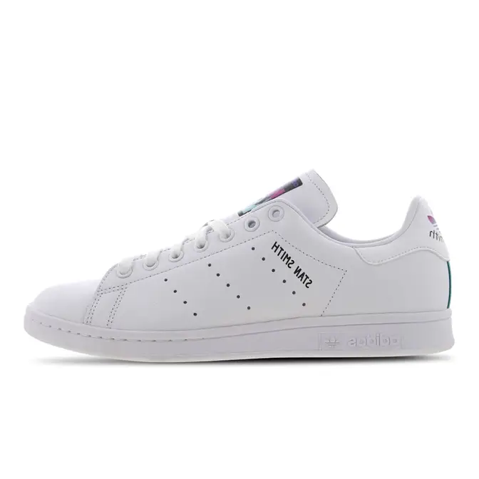 Stan smith white sales navy blue