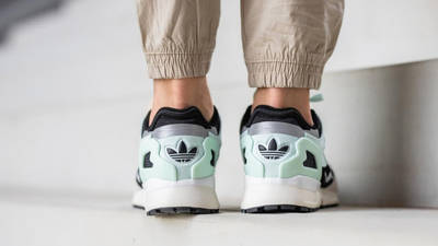 adidas ZX 10000C Mint Green On Foot Back