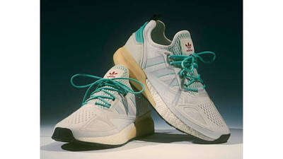 Chaussures et baskets homme adidas x Ninja ZX 2K Boost Blue/ Ftw White/ Core Green