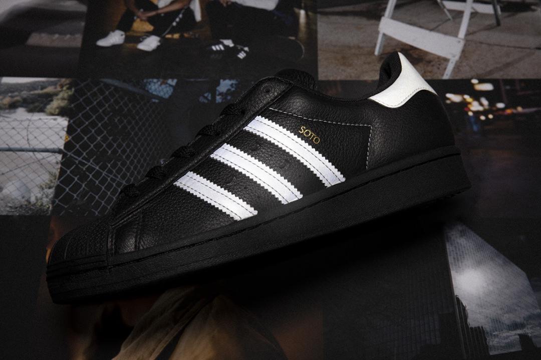 adidas superstar adv black