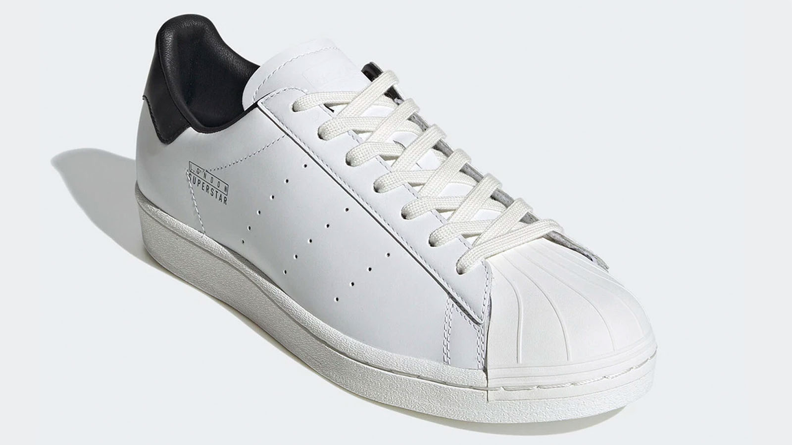 adidas superstar white london
