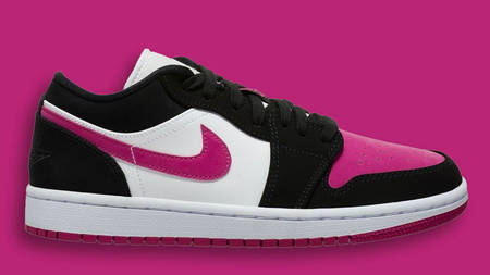 Go Bold With The New Air Jordan 1 Low ‘Fuchsia Toe’