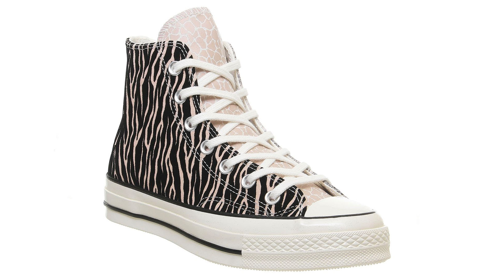 animal print hi top converse
