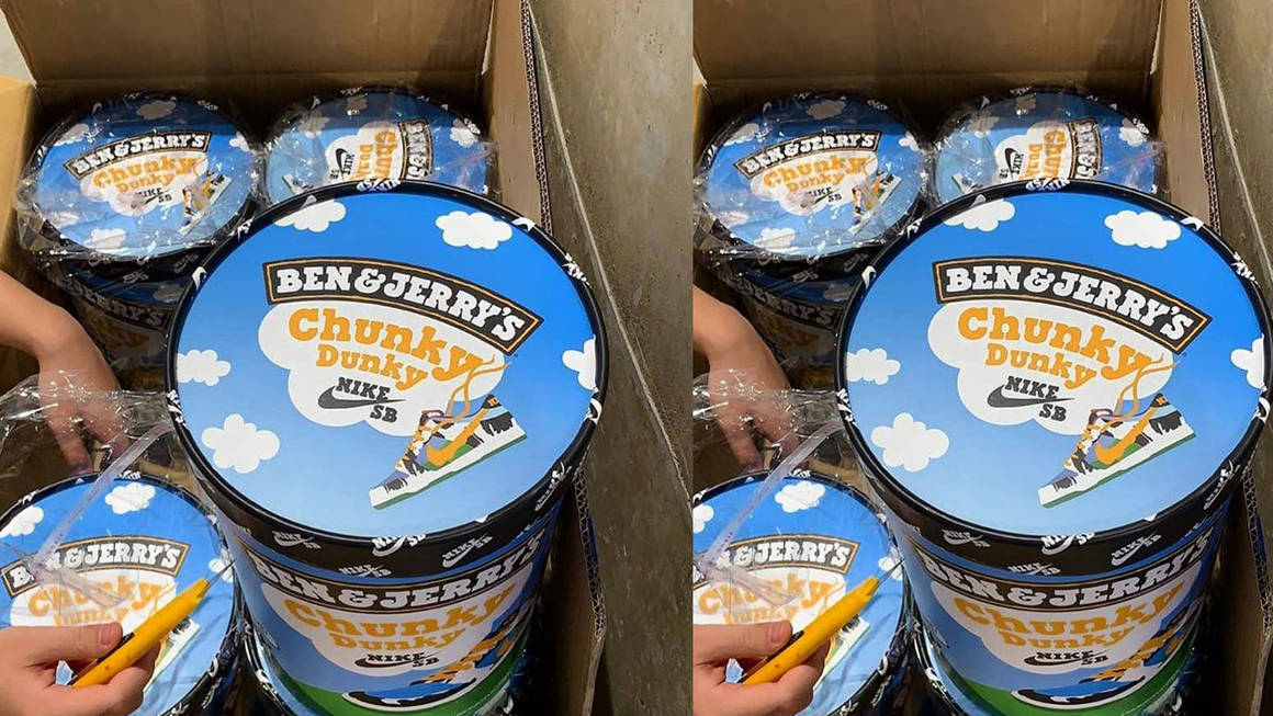 Write email historic Transparent We Can't Get Over The Nike x Ben & Jerry's Chunky Dunky Special Box! | The  Sole Supplier