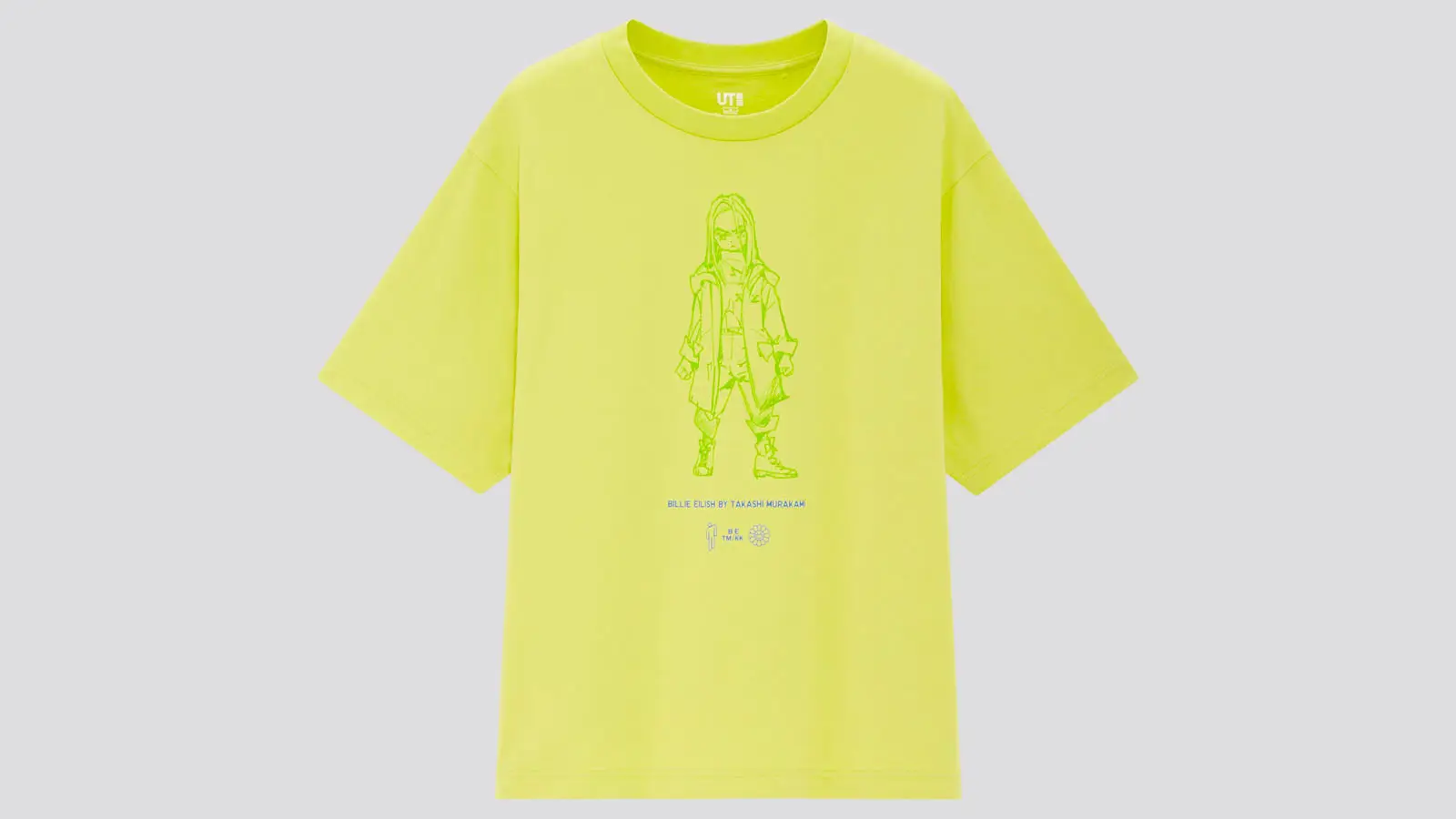 T-shirt Billie Eilish X Takashi Murakami X Uniqlo - Taille S - Noir - Neuf Avec étiquettes