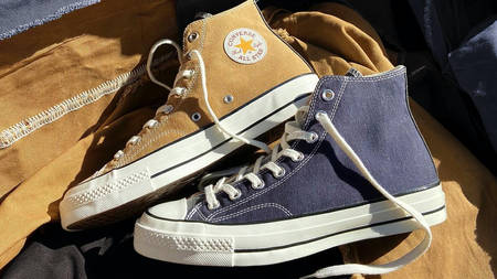 The Carhartt WIP x Converse Chuck 70 Is Crafted From Upcycled Workwear The Carhartt WIP x Converse Chuck 70 Is Crafted From Upcycled Workwear