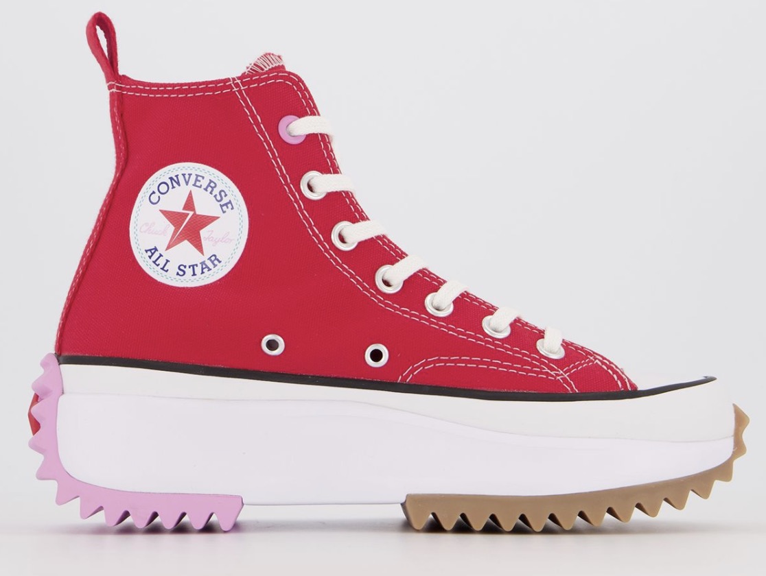 converse runstar hike red white
